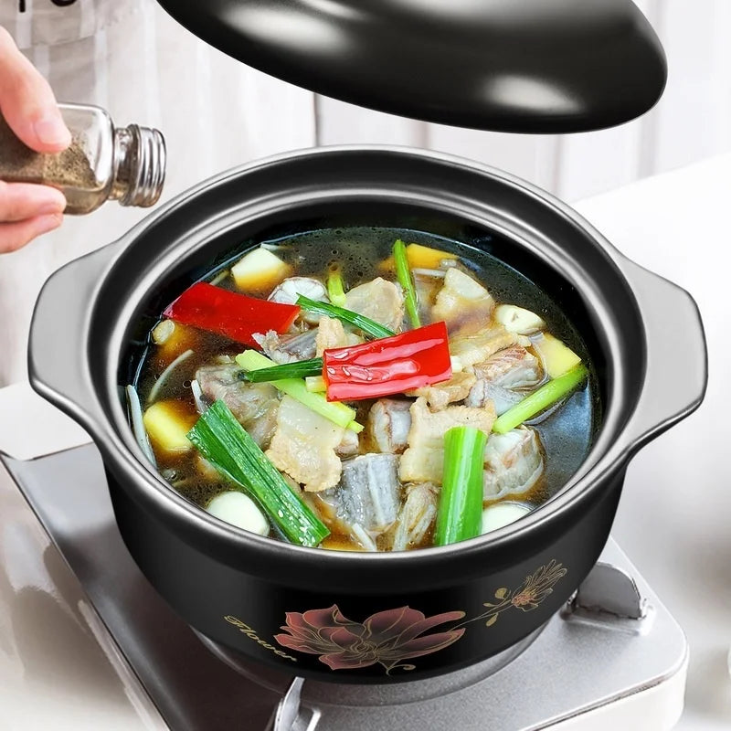Chinese Ceramic Stew Pot