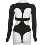 White Lapel Shirt Bodysuit – Sexy Versatile Top