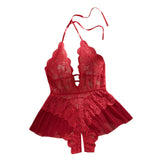 Plus Size Lace Bodysuit
