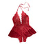 Plus Size Lace Bodysuit