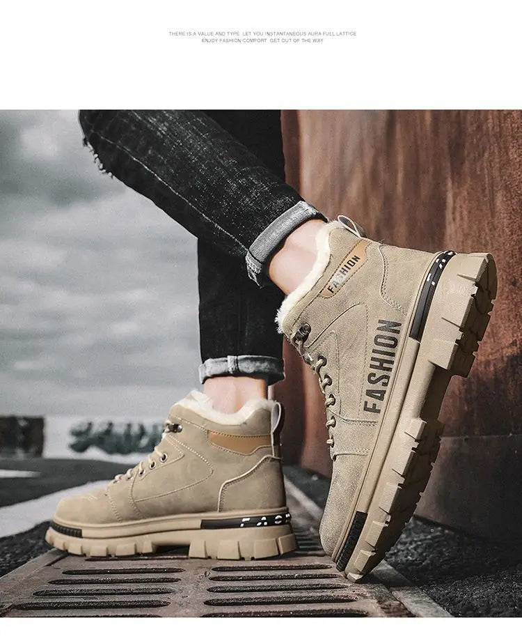 Women Anti Slip Waterproof Work Boots