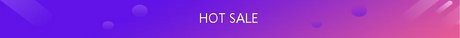 Colorful banner with text 'HOT SALE' designed to attract customers during a promotional event.