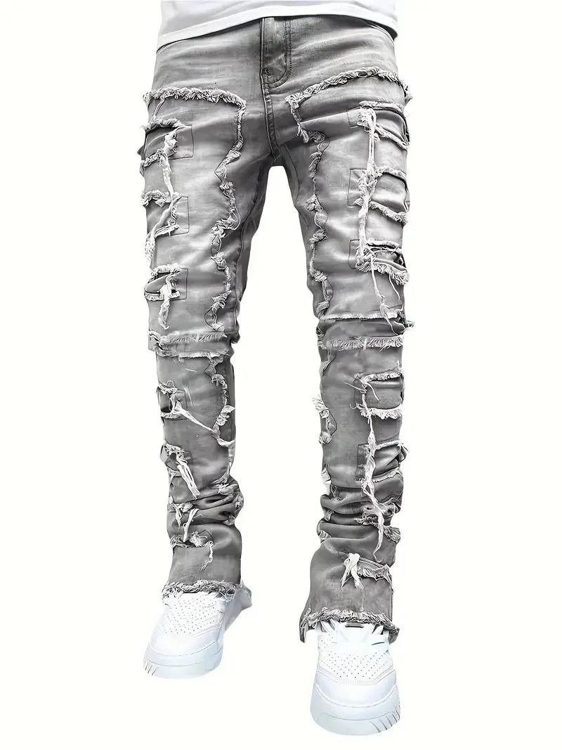 Men's Y2K Stretch Street Jeans