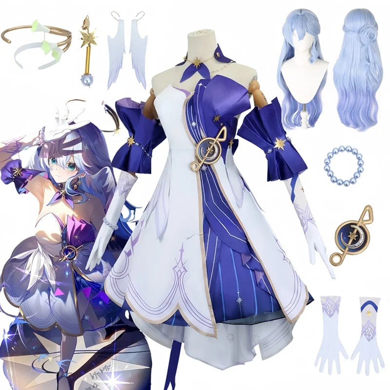 Robin Honkai Star Rail Cosplay Dress