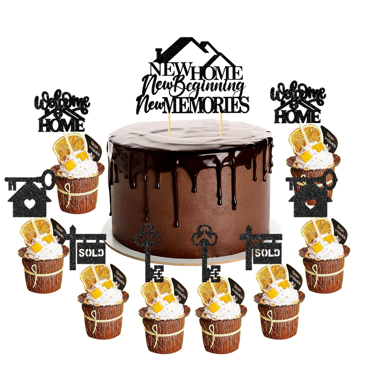 Home Sweet Home Cake Topper