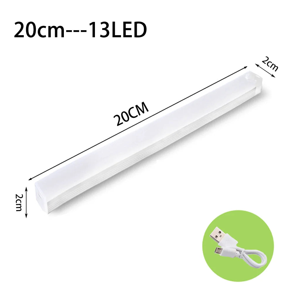 LED Motion Sensor Night Light – Type-C Rechargeable