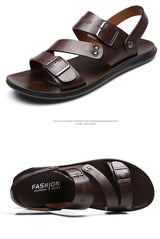 Men Soft Sole Leather Sandals