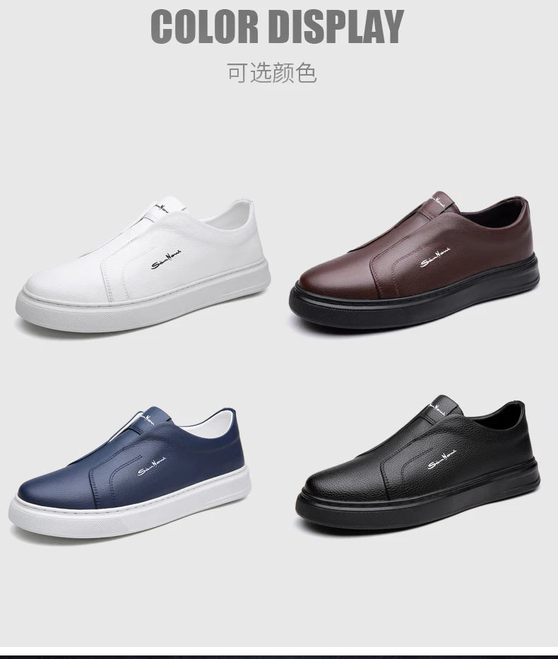 Men’s 2025 Summer Casual Leather Loafers