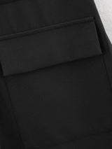 Women's Sleeveless Belted Shirt Dress