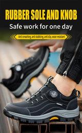 Men Smash Resistant Work Sneakers