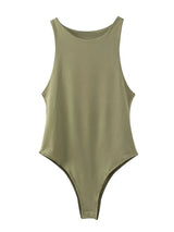 Women Solid Bodycon Club Bodysuit