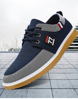 AeroStep™ Men’s Breathable Canvas Sneakers