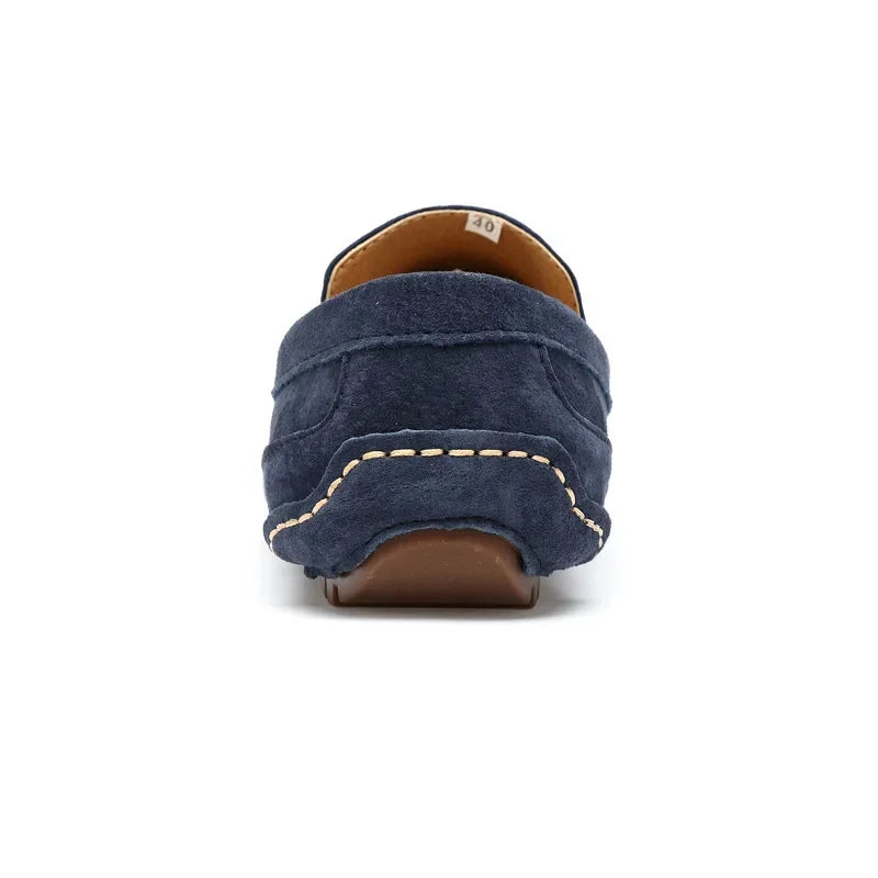 Men’s 2025 Luxury Suede Boat Loafers