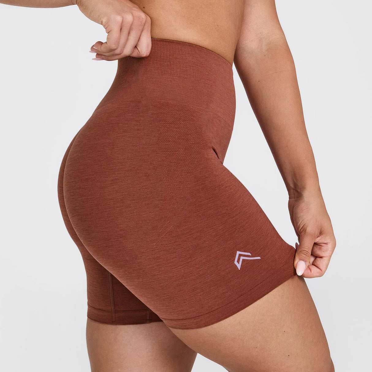 Women's Peach Hip Fitness Shorts
