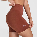 Women's Peach Hip Fitness Shorts
