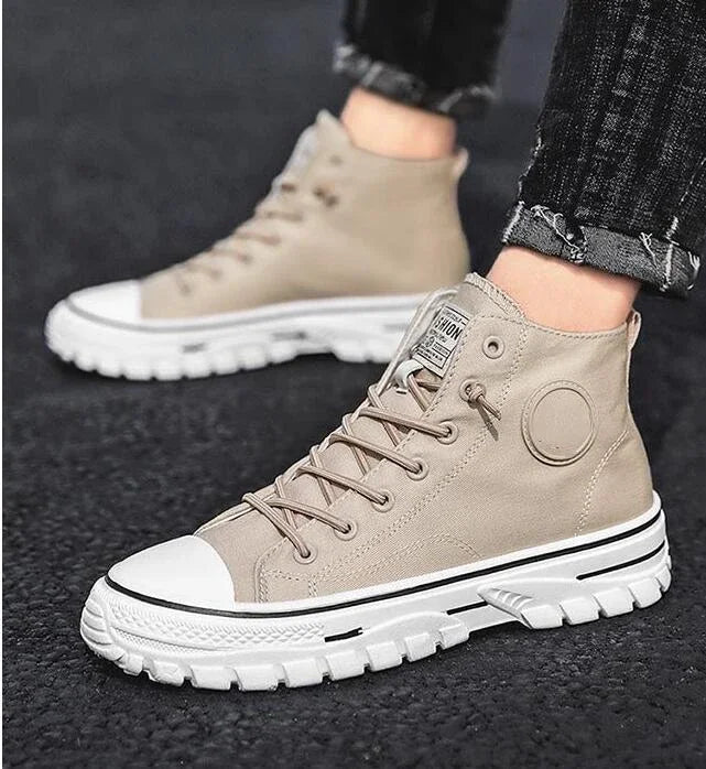 Men Gray Skate Shoes