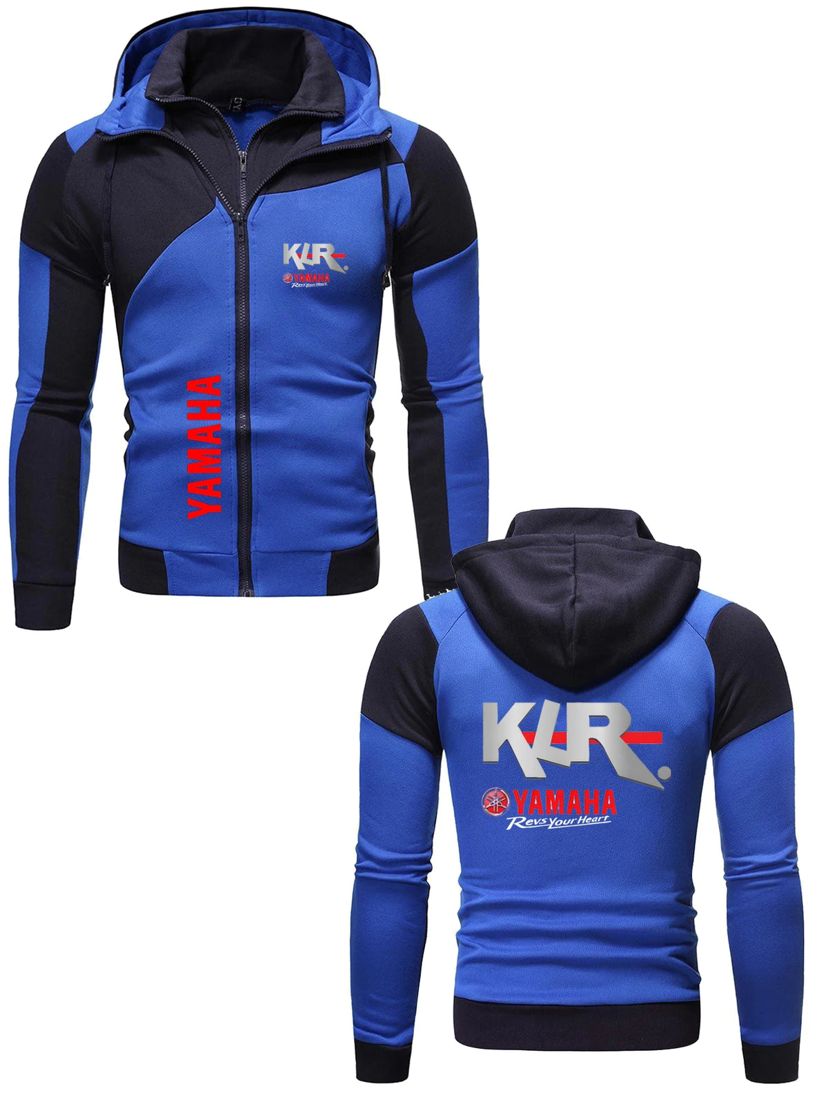 Yamaha Logo Zip-Up Hoodie
