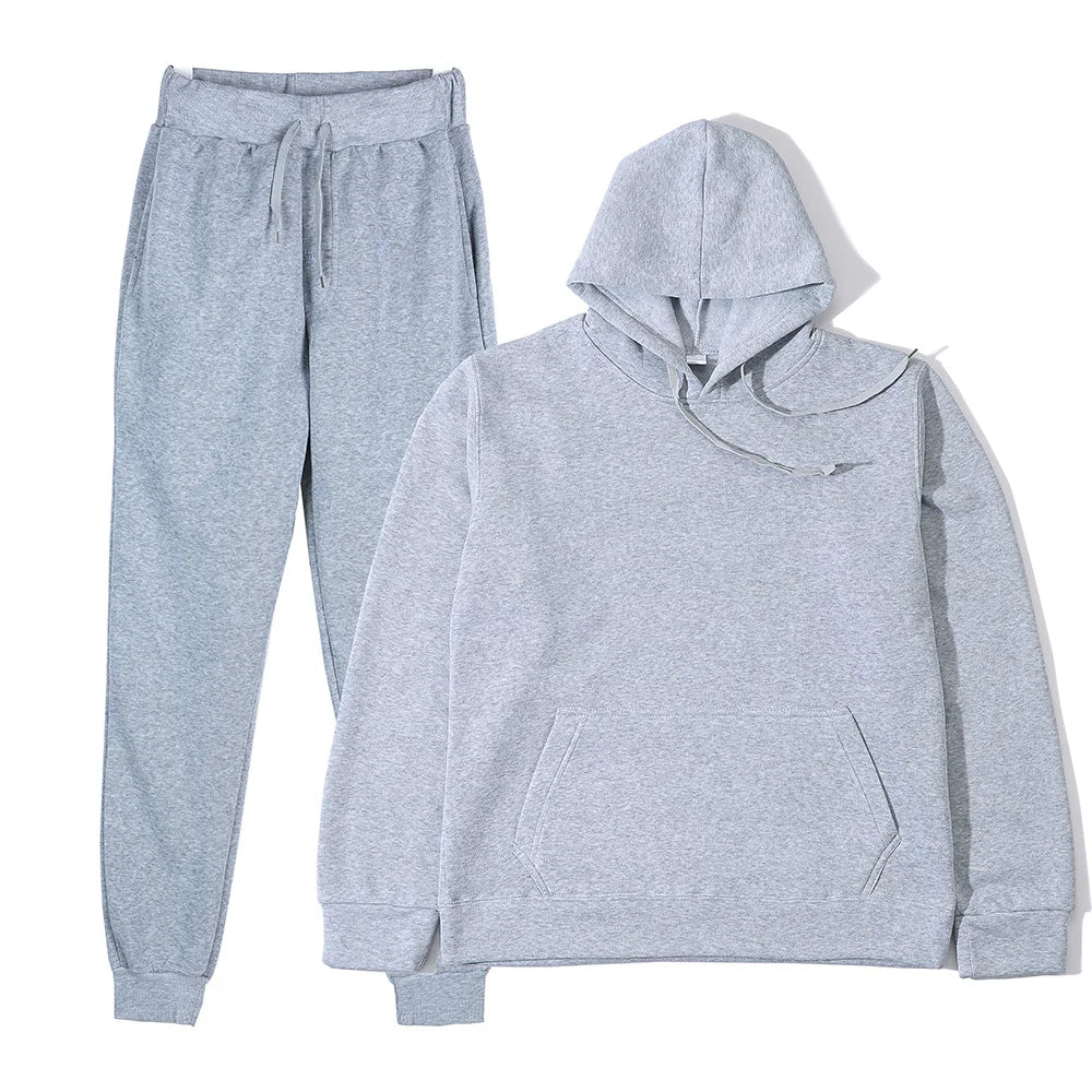 Unisex Sports Hoodie & Pants Set