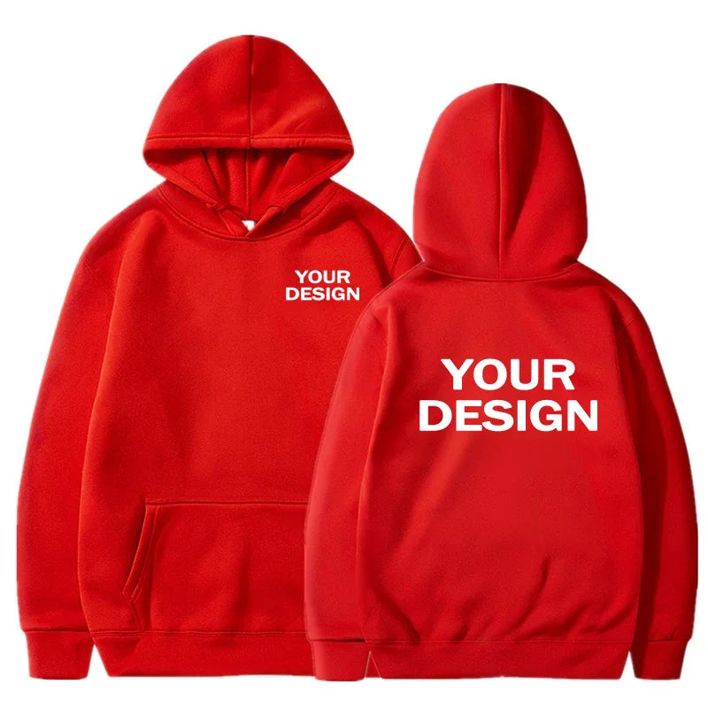 Men Custom Print Hoodie