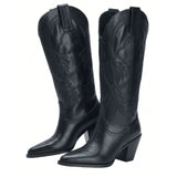 Classic White Cowboy Boots