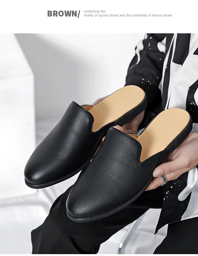 Men British Style Mules