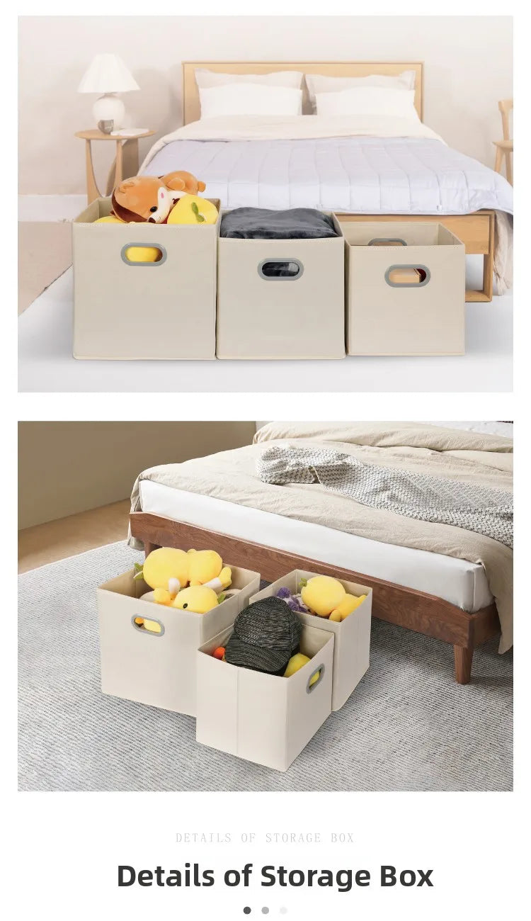 Square Storage Organizer Bin