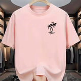 Men Coconut Print T-Shirt