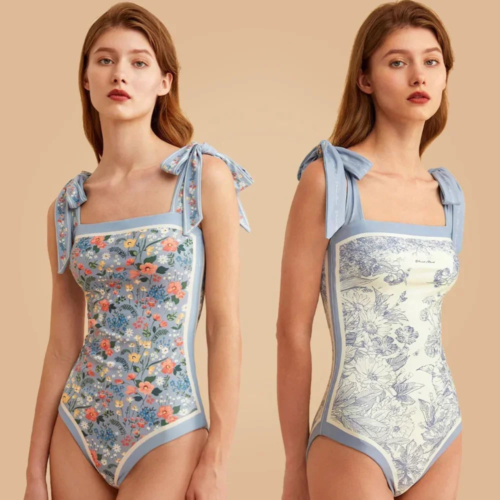 Vintage Bandage Swimsuit