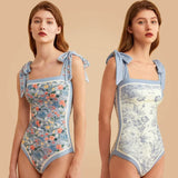 Vintage Bandage Swimsuit