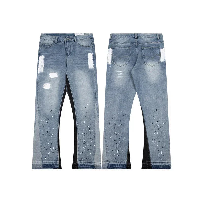 Retro Street Flare Jeans