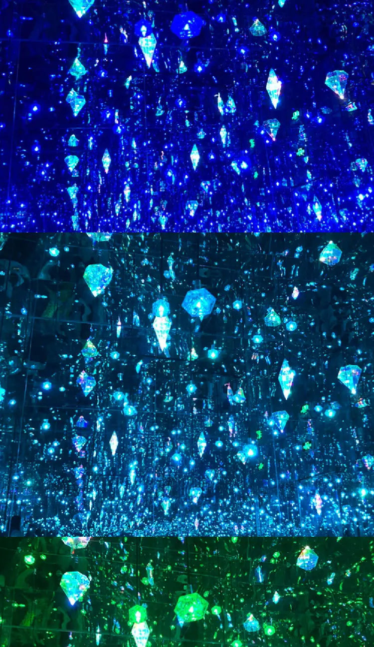 Iridescent Diamond Wall Hanging