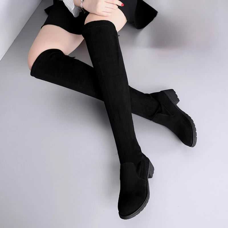 Women Suede Boots – 2025 OTK