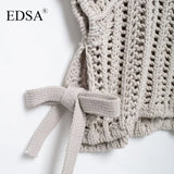 Women's Chunky Knit Cropped Sweater