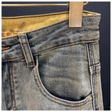 Men’s 2025 Ripped Vintage Jeans