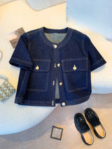 Women's Vintage Streetwear Summer Denim Jacket
