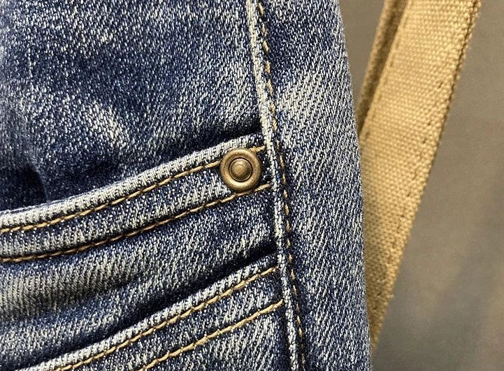 Men’s Harem Vintage Ripped Jeans