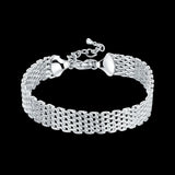 925 Sterling Silver Chain Bracelet