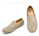 Men’s 2025 Luxury Suede Boat Loafers