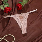 Women Adjustable Satin G-Strings