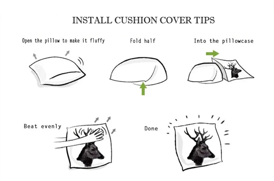 Kawaii Flower Pillow Cover