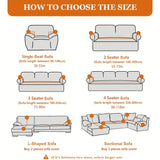 Flower Printed Elastic Sofa Cover