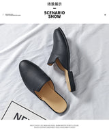 Men British Style Mules