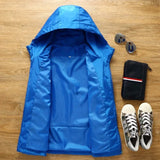 Men Lightweight Hooded Casual Jacket
