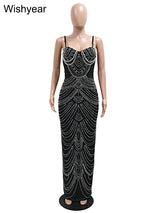 Royal Crystal Pearl Gown