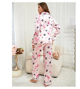 Women's Satin Pajama Set