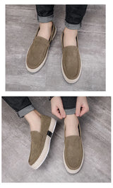 Men’s Suede Loafers Casual Flats