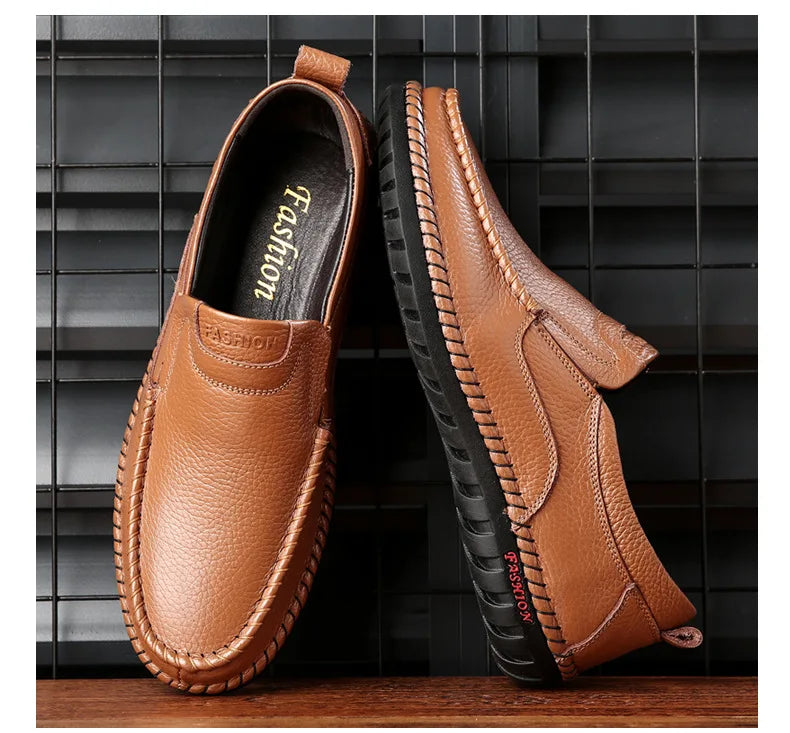Men’s Italian Leather Driving Loafers