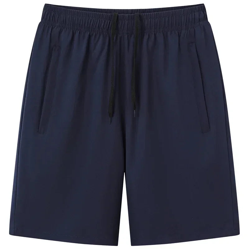 Men's Plus Size Casual Ice Silk Shorts 7XL–8XL Quick Dry