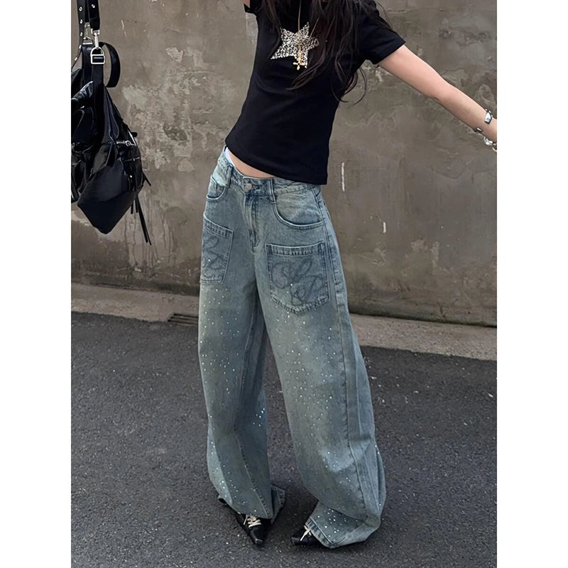 Autumn Harajuku Aesthetic Cargo Jeans