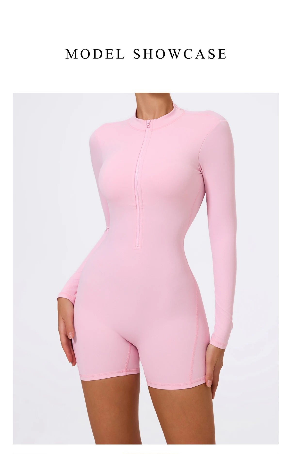 SculptZip Activewear Jumpsuit